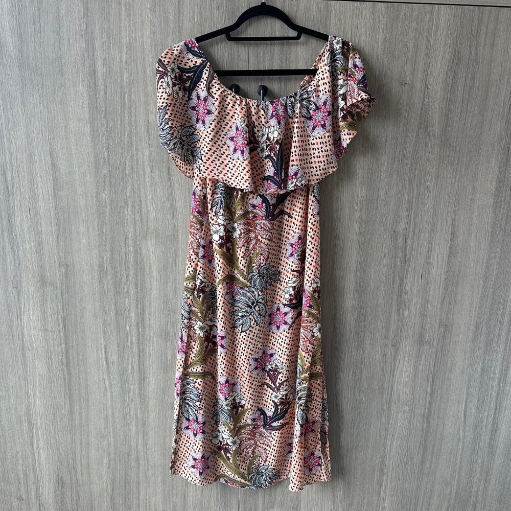 Zara off the shoulder dress- Size Small